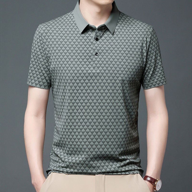 Men's Pista Printed Half Sleeve T-Shirt -