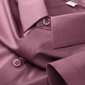 Men's Pink Shatin Half Sleeve Shirt -