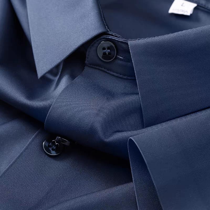 Men's Navy Shartin Half Sleeve Shirt -