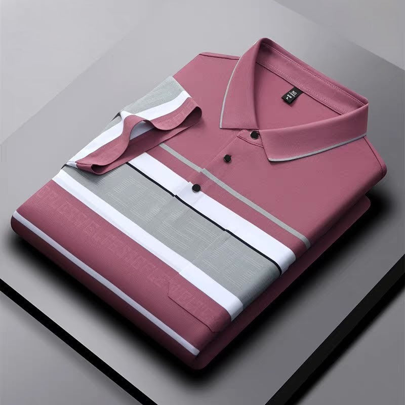 Men's Pink Stitchless Regular Fit Half Sleeve T-Shirt -