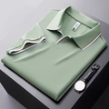 Premium Sage Green Contrast Collar Polo T-Shirt